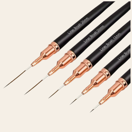 5 قطع فرشاة رسم