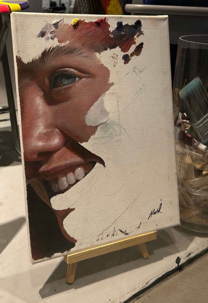 دورة احترافية في رسم البورتريه بالواقعية المفرطة بالالوان الزيتية -جدة